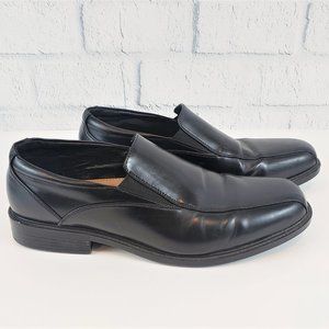 Croft Barrow Men's Loafer Slip On Black Shoes 12W